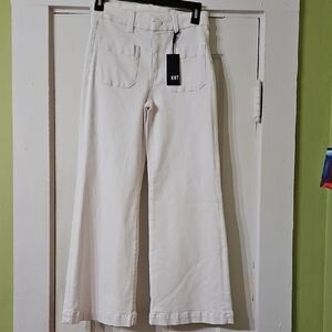 Kut from the Kloth White Flare Jeans